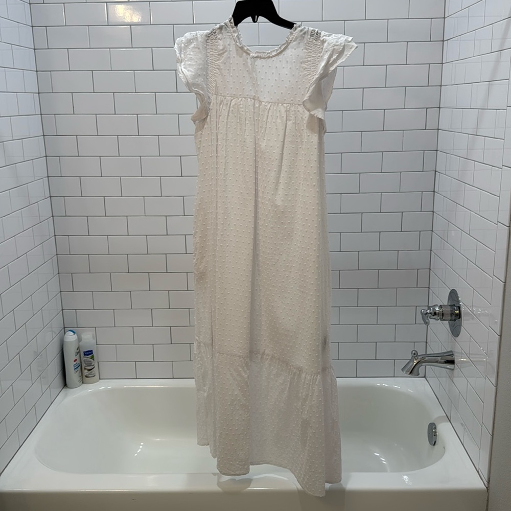 NWT target white long dress